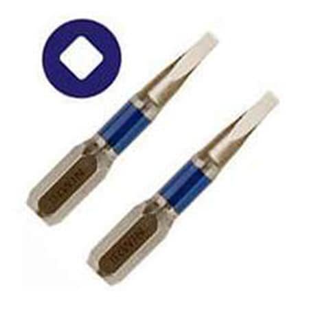 Irwin No. 1 Torsion SQ Recess Insert Bit .25 in. Shank 1 in. Long Carded HA3053005